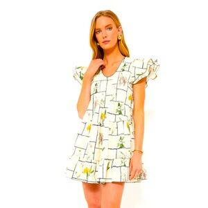 Tuckernuck fresher buds floral dress. Never worn